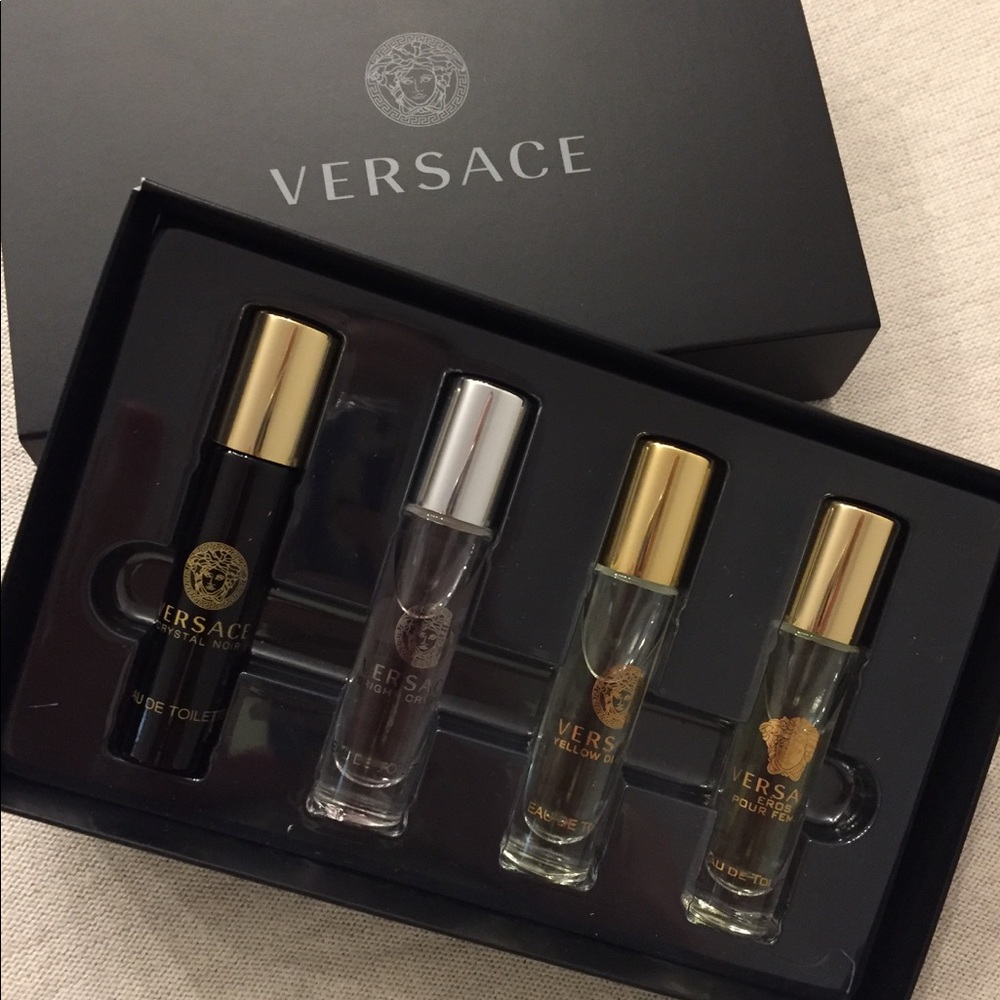 Versace fragrance set - 4 rollerballs